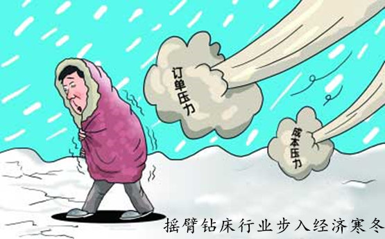 摇臂钻床行业步入经济寒冬